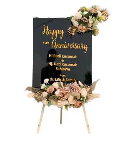 Papan Bunga Akrilik Wonotirto